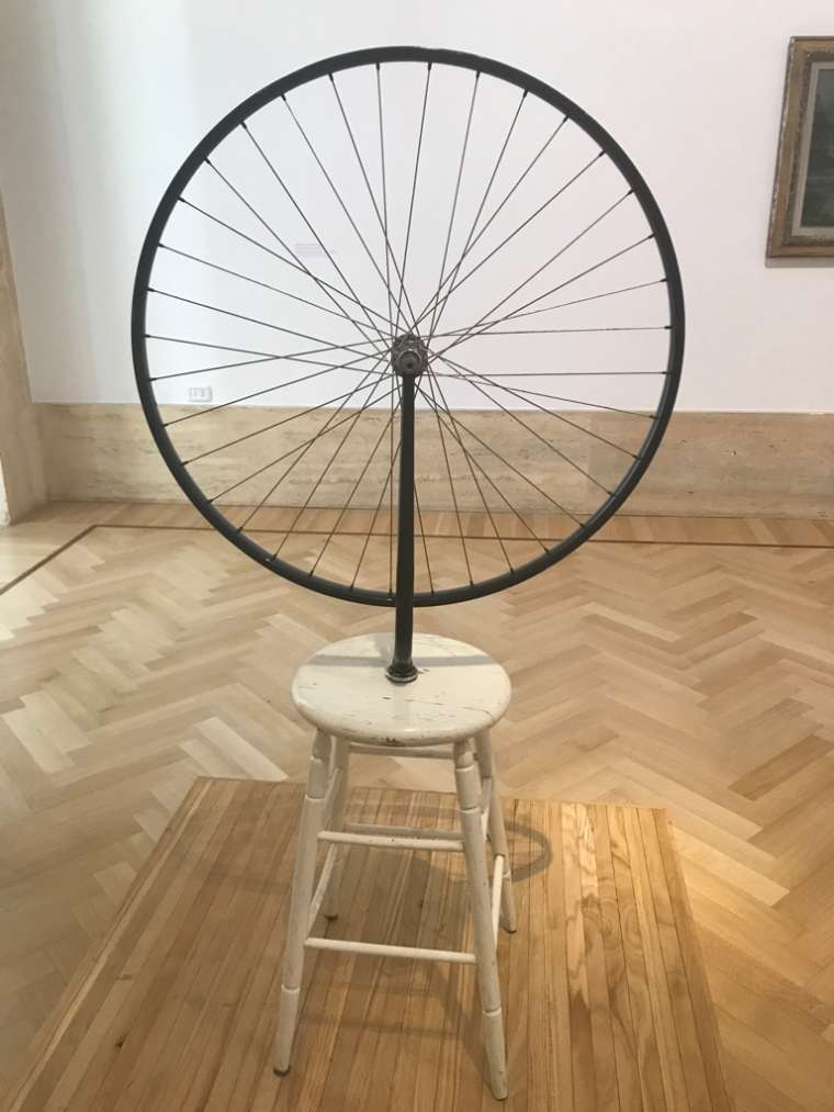 Bicycle Wheel by Marcel Duchamp Fineart.bike