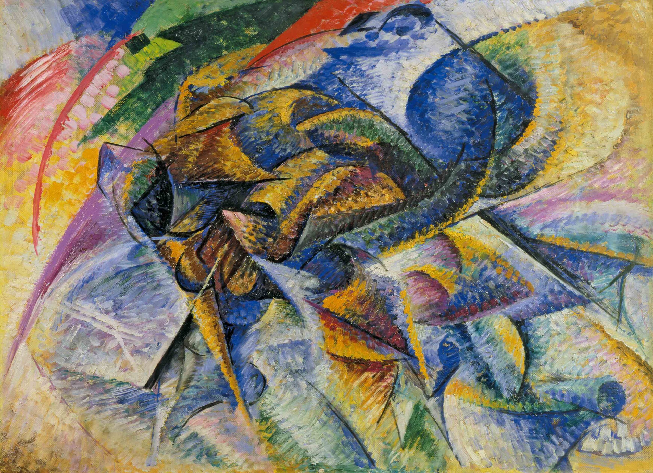 Umberto Boccioni, Dinamismo di un ciclista,